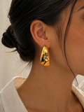 Golden Aura Earrings